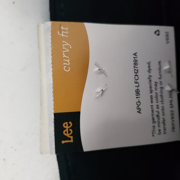 Lee Women's Modern Series Curvy Fit Maxwell Black - Picture 6 of 7